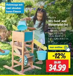 Lidl Playtive XXL-Sand- und Wasserspiel-Set Angebot