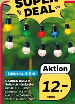 NETTO GARDEN DREAM Solar-Lichterkette Angebot