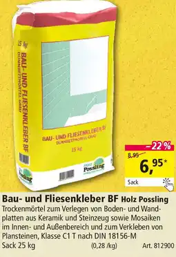Holz Possling Bau- und Fliesenkleber BF Holz Possling Angebot