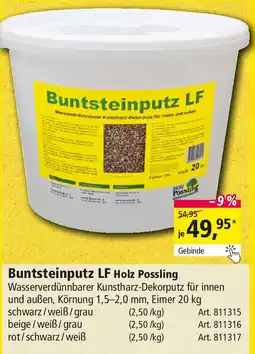 Holz Possling Buntsteinputz LF Holz Possling Angebot