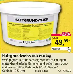 Holz Possling Haftgrundweiss Holz Possling Angebot