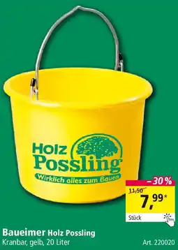 Holz Possling Baueimer Holz Possling Angebot