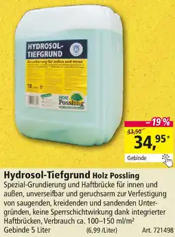 Holz Possling Hydrosol-Tiefgrund Holz Possling Angebot