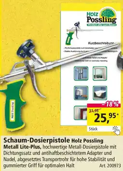 Holz Possling Schaum-Dosierpistole Holz Possling Angebot