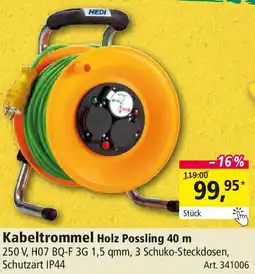 Holz Possling Kabeltrommel Holz Possling 40 m Angebot
