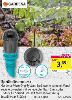 Holz Possling GARDENA Sprühdüse 90 Grad Angebot