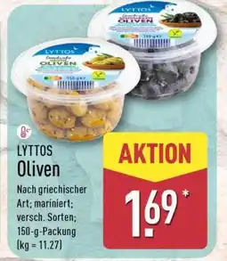 Aldi Nord LYTTOS Oliven Angebot