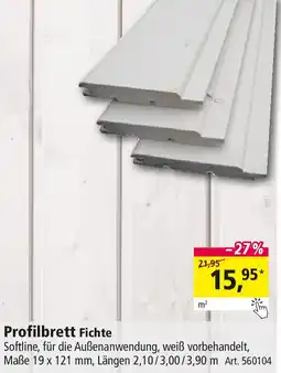 Holz Possling Profilbrett Fichte Angebot