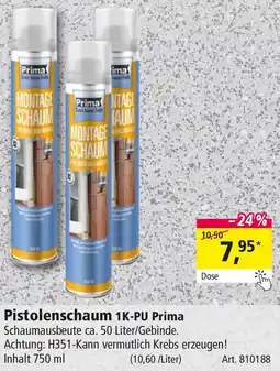 Holz Possling Pistolenschaum 1K-PU Prima Angebot