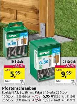 Holz Possling Pfostenschrauben Angebot