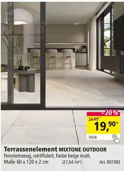 Holz Possling Terrassenelement MIXTONE OUTDOOR Angebot