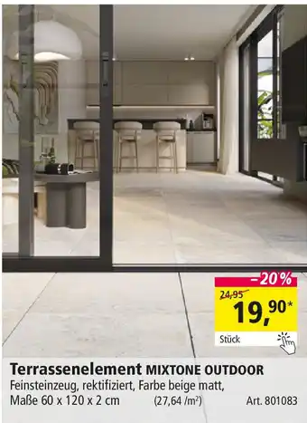Holz Possling Terrassenelement MIXTONE OUTDOOR Angebot