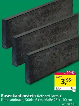 Holz Possling Rasenkantenstein Tiefbord Form-C Angebot