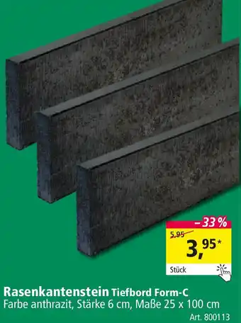 Holz Possling Rasenkantenstein Tiefbord Form-C Angebot