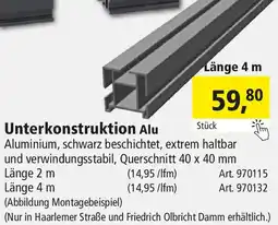 Holz Possling Unterkonstruktion Alu Angebot