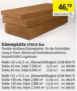 Holz Possling Dämmplatte STEICO flex Angebot
