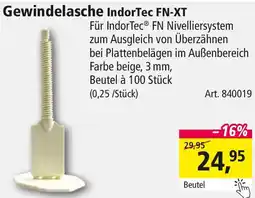 Holz Possling Gewindelasche IndorTec FN-XT Angebot