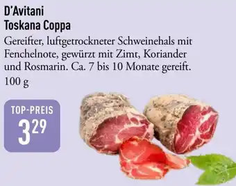 Galeria Markthalle D'Avitani Toskana Coppa Angebot