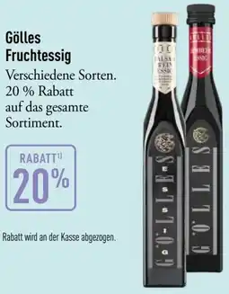 Galeria Markthalle Gölles Fruchtessig Angebot