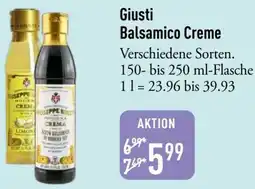 Galeria Markthalle Giusti Balsamico Creme Angebot