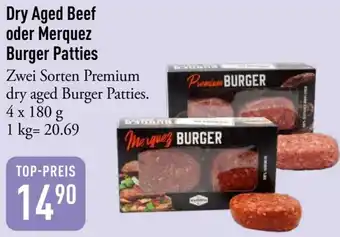 Galeria Markthalle Dry Aged Beef oder Merquez Burger Patties Angebot