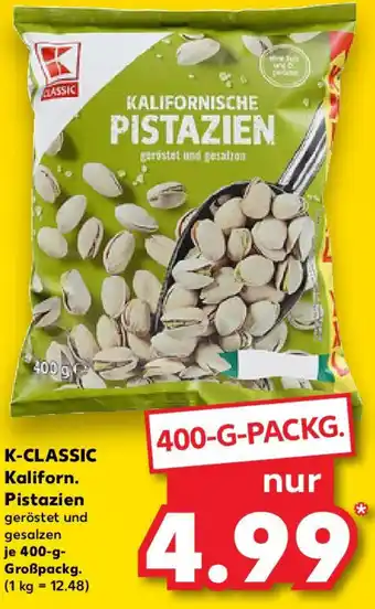 Kaufland K-CLASSIC Kaliforn. Pistazien Angebot