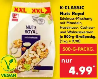 Kaufland K-CLASSIC Nuts Royal Angebot