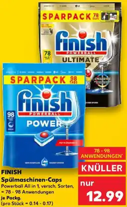 Kaufland FINISH Spülmaschinen-Caps Angebot
