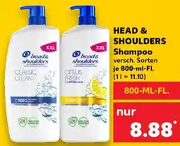 Kaufland HEAD & SHOULDERS Shampoo Angebot