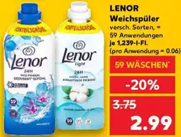 Kaufland LENOR Weichspüler Angebot