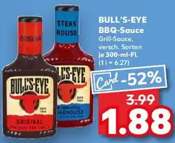 Kaufland BULL'S-EYE BBQ-Sauce Angebot