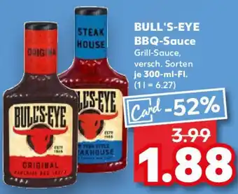 Kaufland BULL'S-EYE BBQ-Sauce Angebot