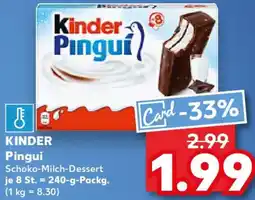 Kaufland KINDER Pingui Angebot