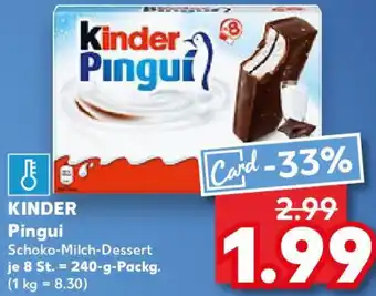 Kaufland KINDER Pingui Angebot