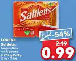 Kaufland LORENZ Saltletts Angebot