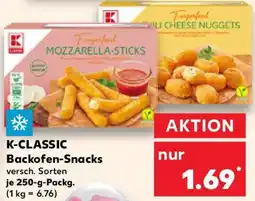 Kaufland K-CLASSIC Backofen-Snacks Angebot
