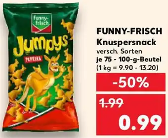 Kaufland FUNNY-FRISCH Knuspersnack Angebot