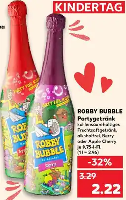 Kaufland ROBBY BUBBLE Partygetränk Angebot