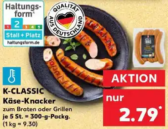 Kaufland K-CLASSIC Käse-Knacker Angebot