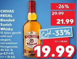 Kaufland CHIVAS REGAL Blended Scotch Whisky Angebot