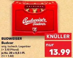 Kaufland BUDWEISER Budvar Angebot