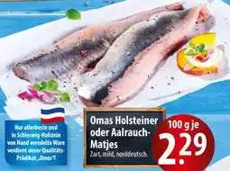 Famila Nord Ost Omas Holsteiner oder Aalrauch Matjes Angebot