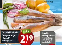 Famila Nord Ost Zarte holländische Doppelmatjes „Royal" Angebot
