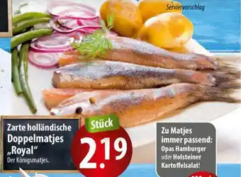 Famila Nord Ost Zarte holländische Doppelmatjes „Royal" Angebot
