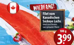 Famila Nord Ost Filet vom Kanadischen Sockeye Lachs Angebot