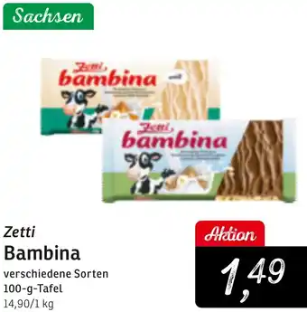 KONSUM Zetti Bambina Angebot