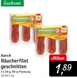 KONSUM Korch Räucherfilet geschnitten Angebot