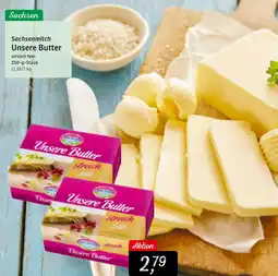 KONSUM Sachsenmilch Unsere Butter Angebot