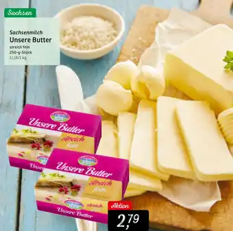 KONSUM Sachsenmilch Unsere Butter Angebot