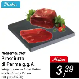 KONSUM Niederreuther Prosciutto di Parma g.g.A Angebot